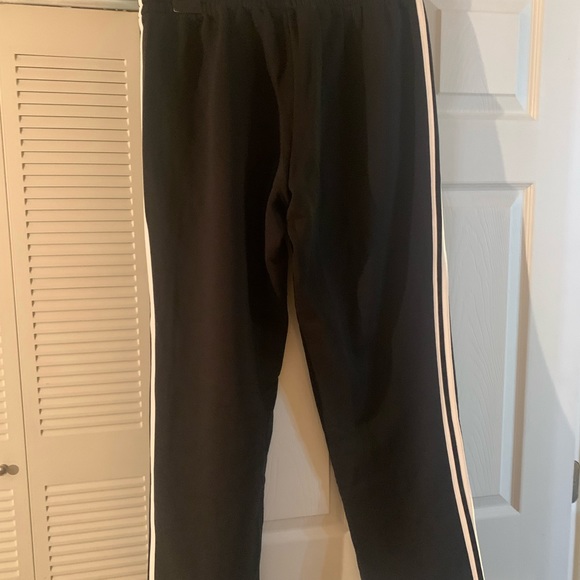 ADIDAS BLACK AND NAVY BLUE SWEAT PANTS, Size Each are a size large, Never worn. - Picture 5 of 9